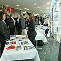 Viele Besucher am Stand
