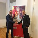 Initiator und CEO der ICUnet AG, Dr. Fritz Audebert mit Markus Mues Relationship Manager beim S-CountryDesk