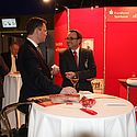 Kunden und Kooperationspartner kamen gleichermaßen an den Stand.